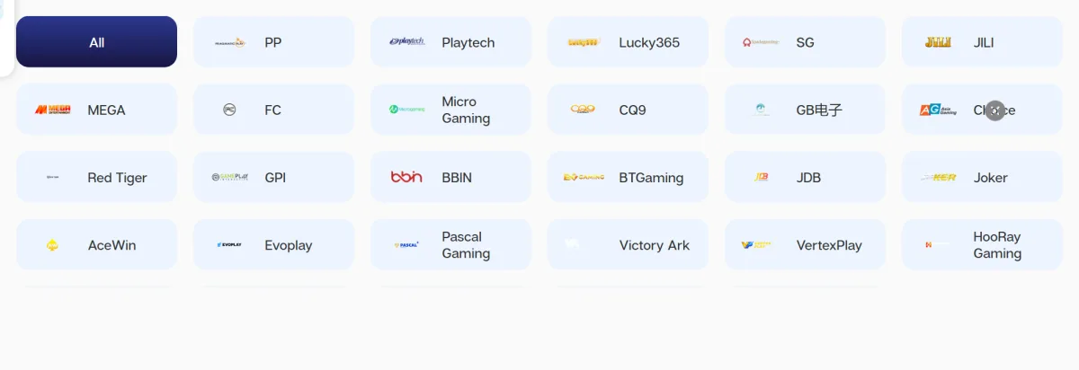 Slot providers at We1Win, from Pragmatic Play and Playtech to JILI and Red Tiger