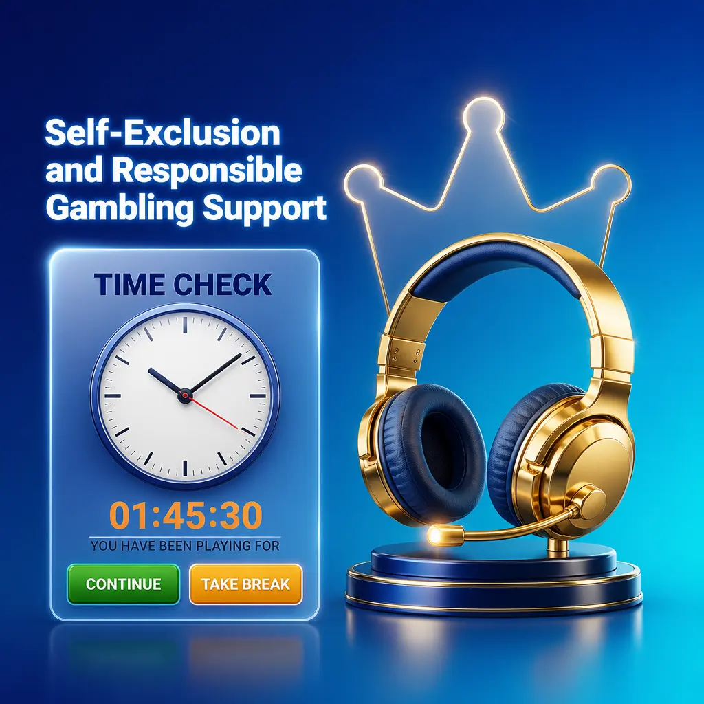 We1Win self-exclusion and responsible gambling support tools including deposit limits and cool-off periods for players